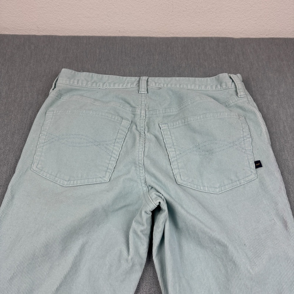 Abercrombie & Fitch‎ Pants Womens 6 Fits 29x31 Blue Corduroy Bootcut Flared Y2k - Picture 11 of 13